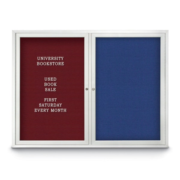 Corkboard, 36"x36", Buff/Black